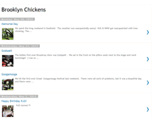 Tablet Screenshot of brooklynchickens.blogspot.com