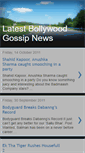 Mobile Screenshot of latestbollywoodgossipnews.blogspot.com