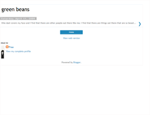 Tablet Screenshot of freegreenbeans.blogspot.com