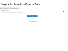 Tablet Screenshot of casadelamujerdesuba.blogspot.com