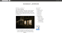 Desktop Screenshot of hannahjerrom.blogspot.com