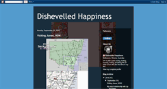 Desktop Screenshot of dishevelledhappiness.blogspot.com