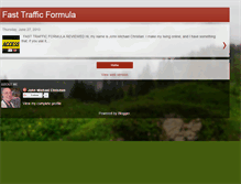 Tablet Screenshot of fasttrafficformularocks.blogspot.com