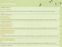 Tablet Screenshot of forwardfarms.blogspot.com