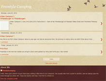 Tablet Screenshot of freestylecamping.blogspot.com