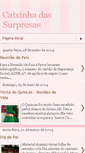 Mobile Screenshot of caixinha12.blogspot.com
