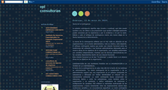 Desktop Screenshot of oplconsultorias.blogspot.com