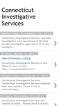 Mobile Screenshot of connecticutinvestigativeservices.blogspot.com