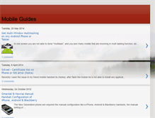 Tablet Screenshot of mobilereleventguides.blogspot.com