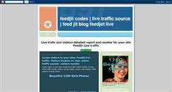 Desktop Screenshot of feedjit-live.blogspot.com