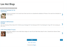 Tablet Screenshot of leemotblogs.blogspot.com