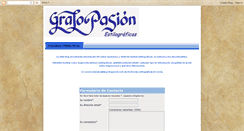 Desktop Screenshot of grafopasion.blogspot.com