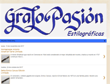 Tablet Screenshot of grafopasion.blogspot.com