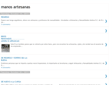 Tablet Screenshot of manosartesanas.blogspot.com