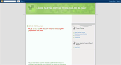Desktop Screenshot of linuxturk.blogspot.com