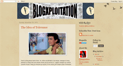 Desktop Screenshot of blogxploitation.blogspot.com