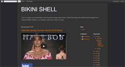 Desktop Screenshot of bikinishell.blogspot.com