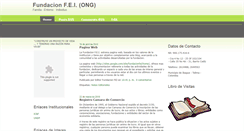 Desktop Screenshot of fundacionfei.blogspot.com