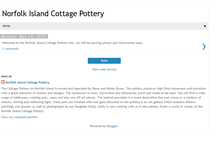 Tablet Screenshot of cottagepottery.blogspot.com