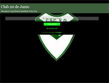 Tablet Screenshot of futbolinfantil20dejunio.blogspot.com