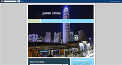 Desktop Screenshot of julianvinns.blogspot.com