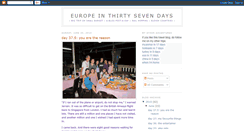 Desktop Screenshot of europein37days.blogspot.com