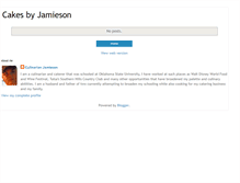 Tablet Screenshot of jamieson-cakes.blogspot.com