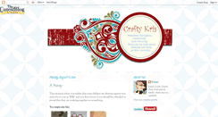 Desktop Screenshot of crafty-kris.blogspot.com