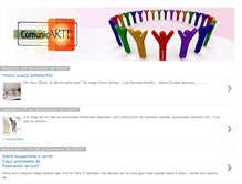 Tablet Screenshot of comunicarteperu.blogspot.com
