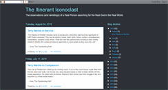 Desktop Screenshot of itineranticonoclast.blogspot.com