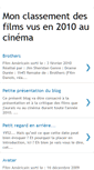 Mobile Screenshot of mon-classement-cinema-2010.blogspot.com