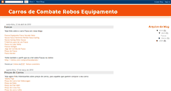 Desktop Screenshot of carrosdecombaterobos.blogspot.com