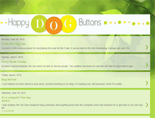 Tablet Screenshot of happydogbuttons.blogspot.com