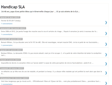 Tablet Screenshot of handicap-sla.blogspot.com