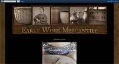 Desktop Screenshot of earlywork-pineberrylane.blogspot.com