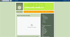 Desktop Screenshot of communitymedia2pt0.blogspot.com