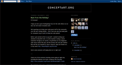 Desktop Screenshot of conceptartorg.blogspot.com