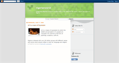 Desktop Screenshot of gistnigeria.blogspot.com