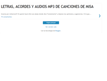 Tablet Screenshot of cantaresrezarx2.blogspot.com