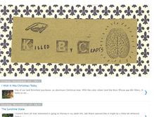 Tablet Screenshot of killedbycrafts.blogspot.com