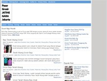 Tablet Screenshot of pasar-jatinegara.blogspot.com