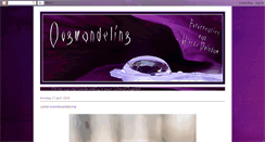 Desktop Screenshot of oogwandeling.blogspot.com