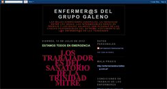 Desktop Screenshot of enfermerostrinidadmitre.blogspot.com