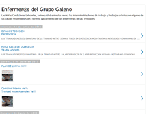 Tablet Screenshot of enfermerostrinidadmitre.blogspot.com