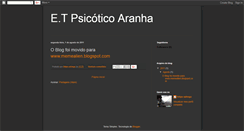 Desktop Screenshot of etpsicoticoaranha.blogspot.com