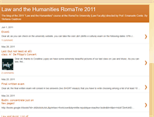 Tablet Screenshot of landh2011roma3.blogspot.com