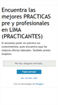 Mobile Screenshot of practicayempleo-peru.blogspot.com