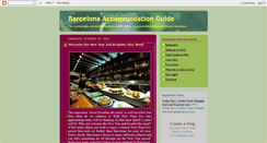 Desktop Screenshot of barcelonaaccommodation.blogspot.com