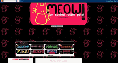 Desktop Screenshot of meow-shaff.blogspot.com