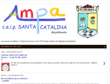 Tablet Screenshot of ampasantacatalinamajadahonda.blogspot.com